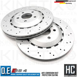 FOR AUDI RS4 B8 REAR BRAKE DISCS BREMBO PADS SENSOR 330mm 8K0615601G 2012-2015