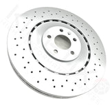 FOR AUDI A8 S6 S7 S8 FRONT DRILLED PREMIUM KINETIX BRAKE DISCS PAIR 400mm