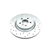 FOR JAGUAR XE 2.0 P300 R DYNAMIC X760 DRILLED REAR BRAKE DISCS TEXTAR PADS 325mm