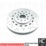 FOR MASERATI QUATTROPORTE 3.0 S 3.0 D SQ4 FRONT BRAKE DISCS 360mm 670030935