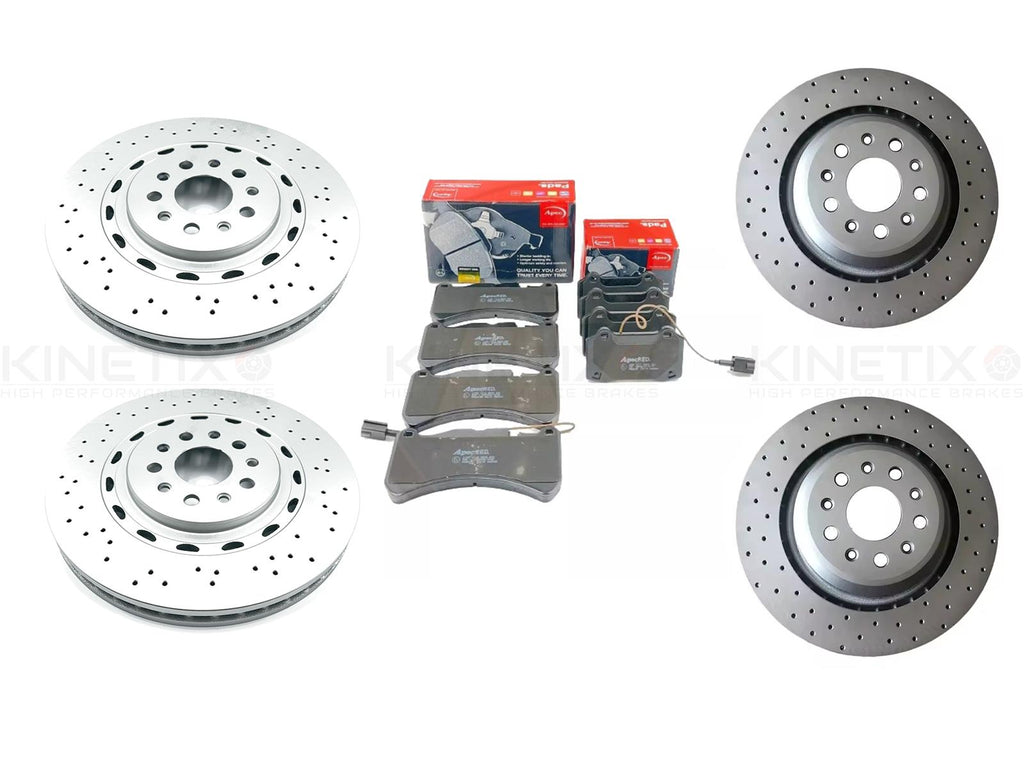 FOR MASERATI QUATTROPORTE GHIBLI 3.0 S 3.0 D 3.8 SQ4 FRONT REAR BRAKE DISCS PADS