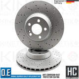 NEW KINETIX MERCEDES-BENZ W222 S-CLASS FRONT BRAKE DISCS X2 A2224215000 PAIR