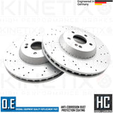 NEW KINETIX MERCEDES-BENZ W222 S-CLASS FRONT BRAKE DISCS PADS WIRE A2224215000