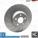 NEW KINETIX MERCEDES-BENZ W222 S-CLASS FRONT BRAKE DISCS PADS WIRE A2224215000