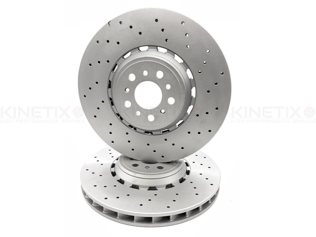 FOR BMW X5 M X6 M 4.4 V8 F85 F86 FRONT BRAKE DISCS PAIR 34112284901 34112284902