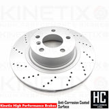 FOR BMW X3 X4 20i 28i 20d 30i 30d 35d FRONT REAR DRILLED BRAKE DISCS 328mm 330mm