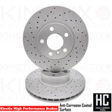 FOR BMW X3 X4 20i 28i 20d 30i 30d 35d FRONT REAR DRILLED BRAKE DISCS 328mm 330mm