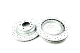 FOR VW TOUAREG 6.0 W12 5.0 V10 R50 TDI 4.2 V8 FRONT REAR BRAKE DISCS 368mm 358mm