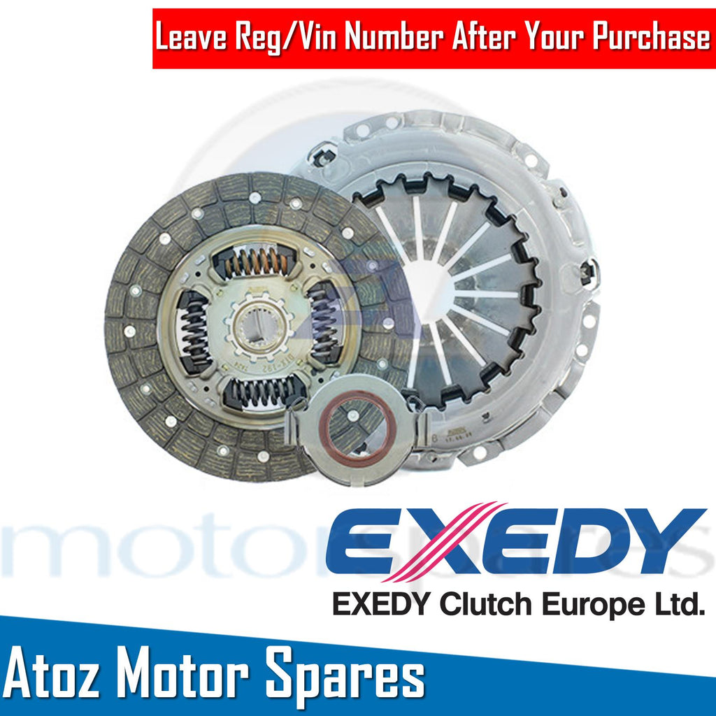 TOYOTA AURIS 1.6 VVTi PETROL 5 SPEED MANUAL CLUTCH COVER DISC BEARING KIT 07-09