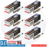 FOR NISSAN GT-R GTR R35 V6 DENSO IRIDIUM PERFORMANCE UPGRADE SPARK PLUGS SET X6