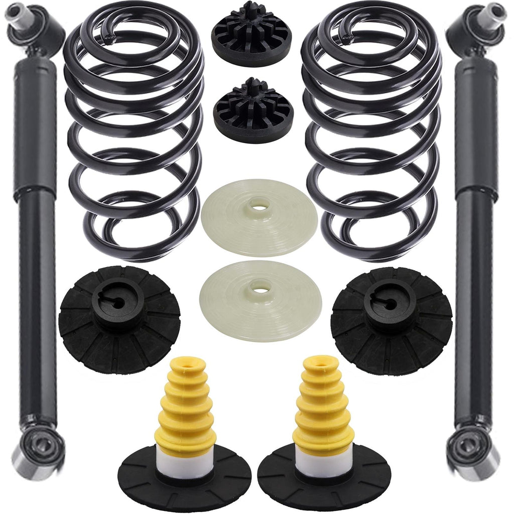 FOR MERCEDES VITO 119CDI 124CDI REAR SUSPENSION COIL SPRINGS SHOCKERS CONVERSION