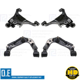 FOR NAVARA D40 PATHFINDER R51 FRONT UPPER LOWER SUSPENSION WISHBONE ARMS X4 NEW