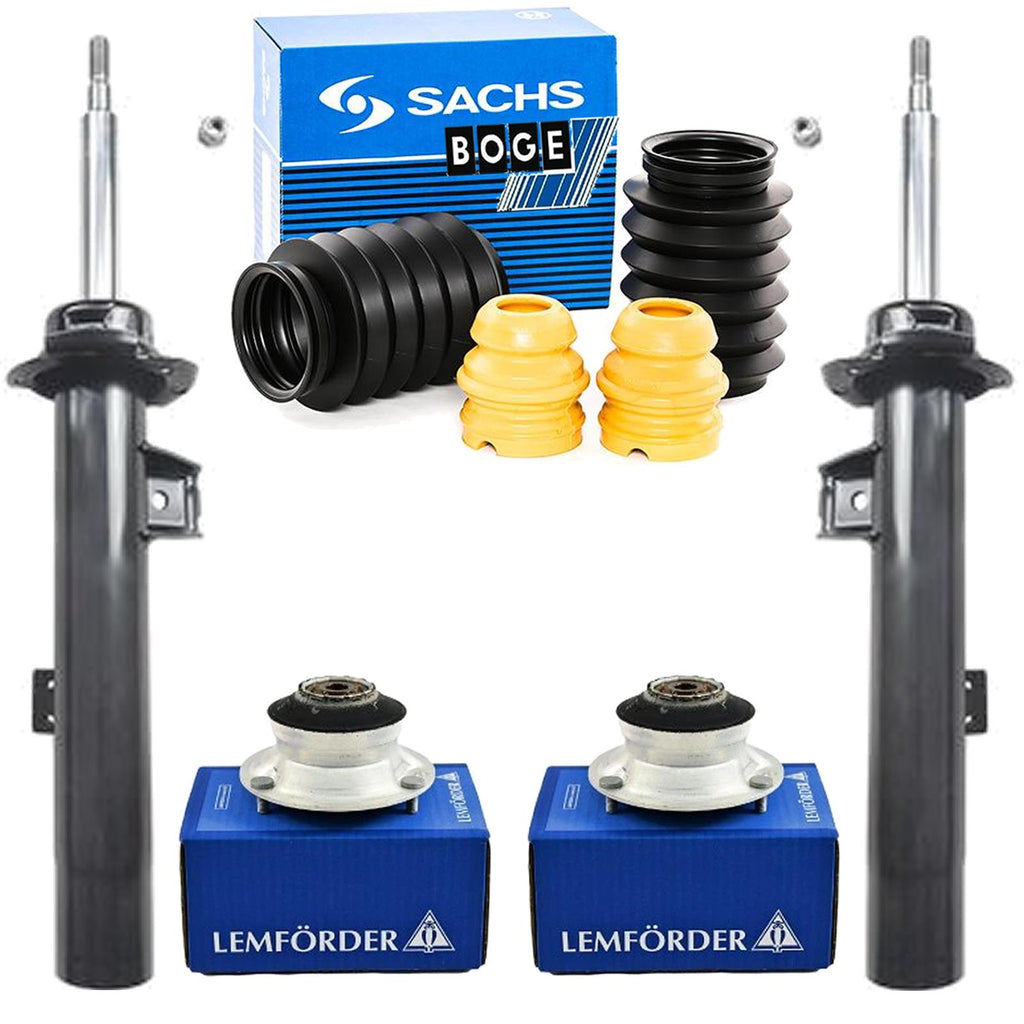 FOR BMW 1 SERIES FRONT SHOCKERS SHOCK ABSORBERS BUMP STOPS STRUT TOP MOUNTS KIT