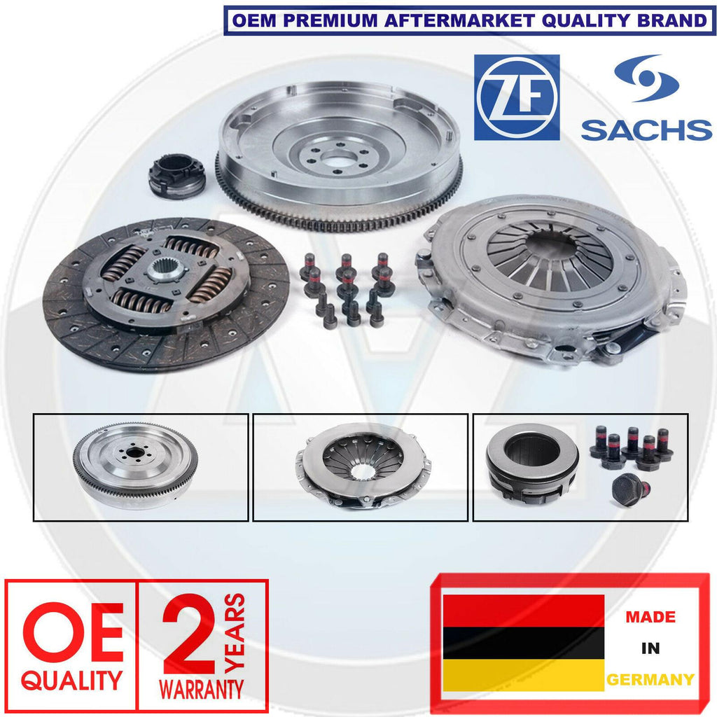 for AUDI VW SKODA 1.8 1.8 T 2.0 SACHS OE DUAL MASS FLYWHEEL CLUTCH KIT & BEARING