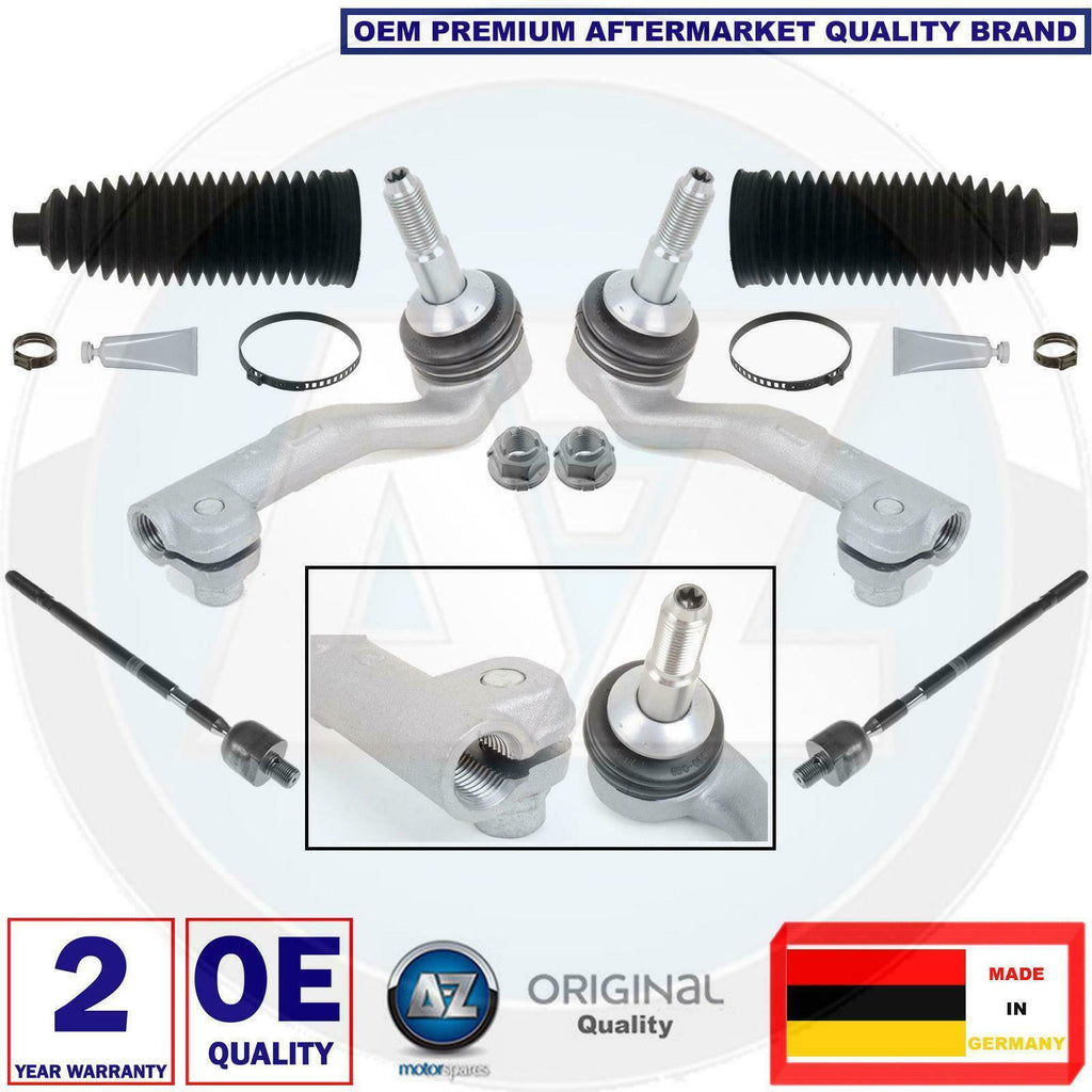 for BMW 1 2 3 4 SERIES FRONT LEFT RIGHT INNER OUTER TRACK TIE ROD ENDS KIT