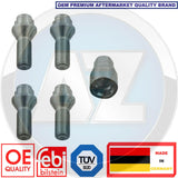 for BMW CITROEN FIAT PEUGEOT RENAULT VOLVO LOCKING SECURITY WHEEL BOLTS NUTS SET