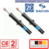 for BMW X5 X6 E70 E71 E72 FRONT AXLE SHOCKERS SHOCK ABSORBERS SET NEW OEM SACHS