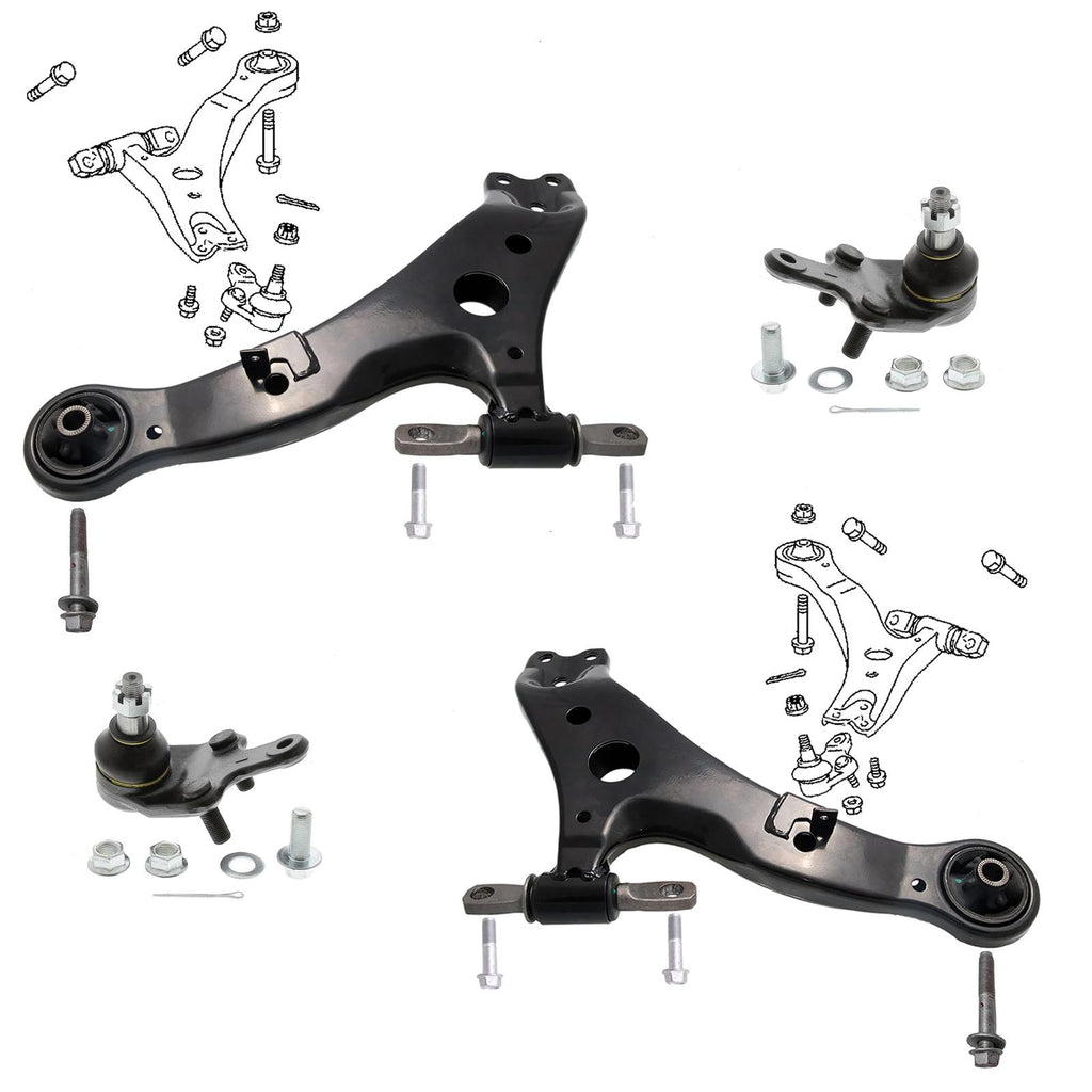 FOR LEXUS RX400H RX450H FRONT LOWER SUSPENSION WISHBONES TRACK CONTROL ARMS KIT
