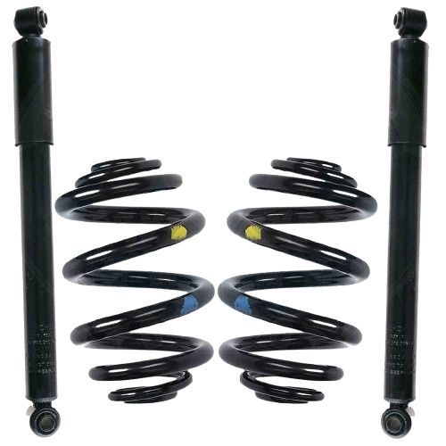 FOR MERCEDES VITO W638 1996-2003 REAR SHOCK ABSORBERS SHOCKERS COIL SPRINGS KIT