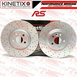 FOR FORD FOCUS RS RS500 MK2 FRONT REAR BRAKE DISCS BREMBO PADS 336mm 302mm F/R