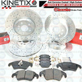 FOR FORD FOCUS RS RS500 MK2 FRONT REAR BRAKE DISCS BREMBO PADS 336mm 302mm F/R