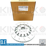 FOR AUDI RS3 8P 2011-2012 FRONT DRILLED BRAKE DISCS BREMBO PADS 370mm 8P0615301C