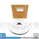 FOR BENTLEY CONTINENTAL FLYING SPUR DRILLED FRONT REAR BRAKE DISCS 405mm 335mm