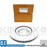 FOR BENTLEY CONTINENTAL GT GTC FRONT REAR DRILLED BRAKE DISCS PADS 405mm 355mm