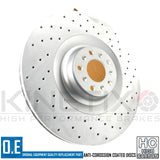 FOR BENTLEY CONTINENTAL FLYING SPUR DRILLED FRONT REAR BRAKE DISCS 405mm 335mm