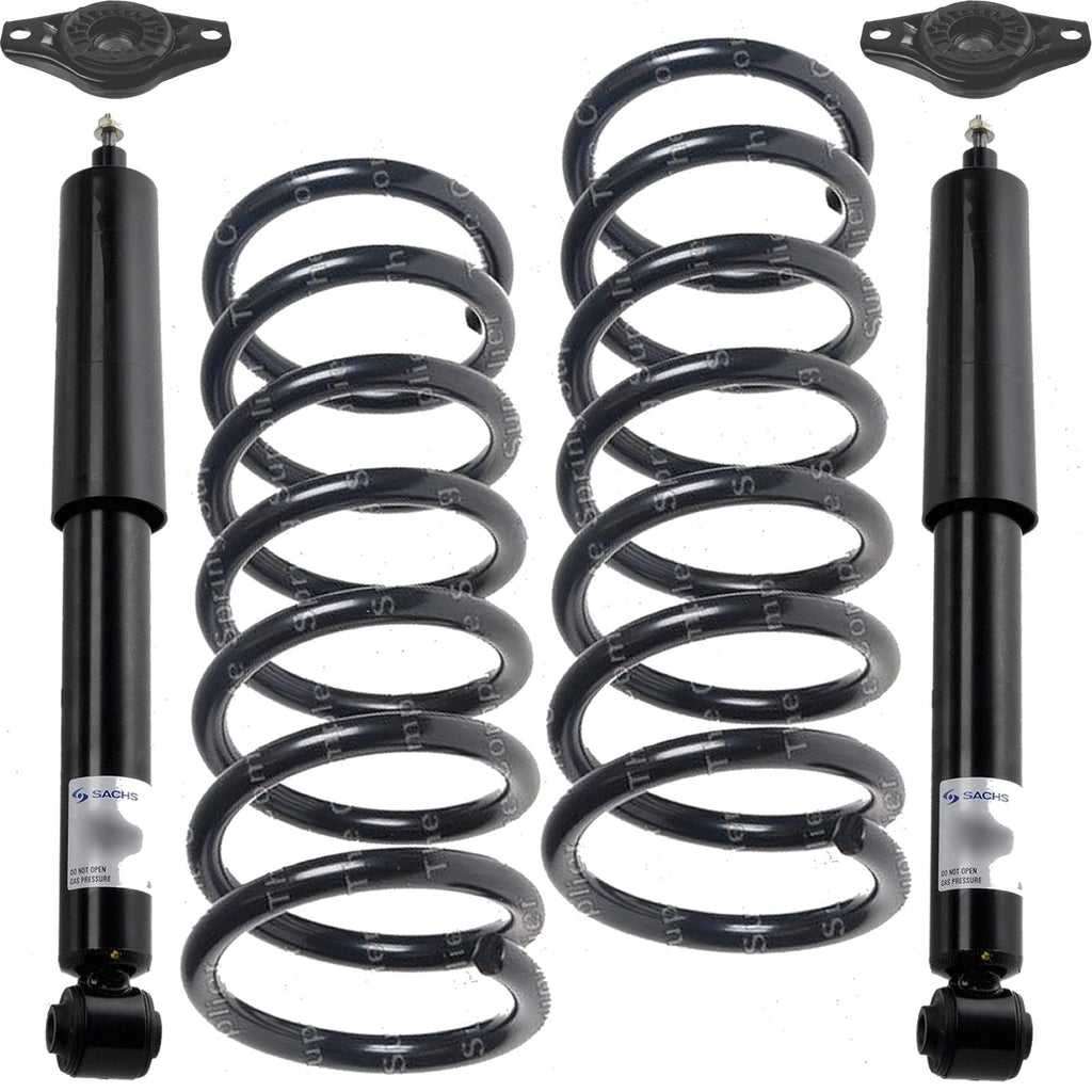 FOR VOLVO XC70 REAR SUSPENSION COIL SPRINGS SHOCK ABSORBERS CONVERSION KIT NEW