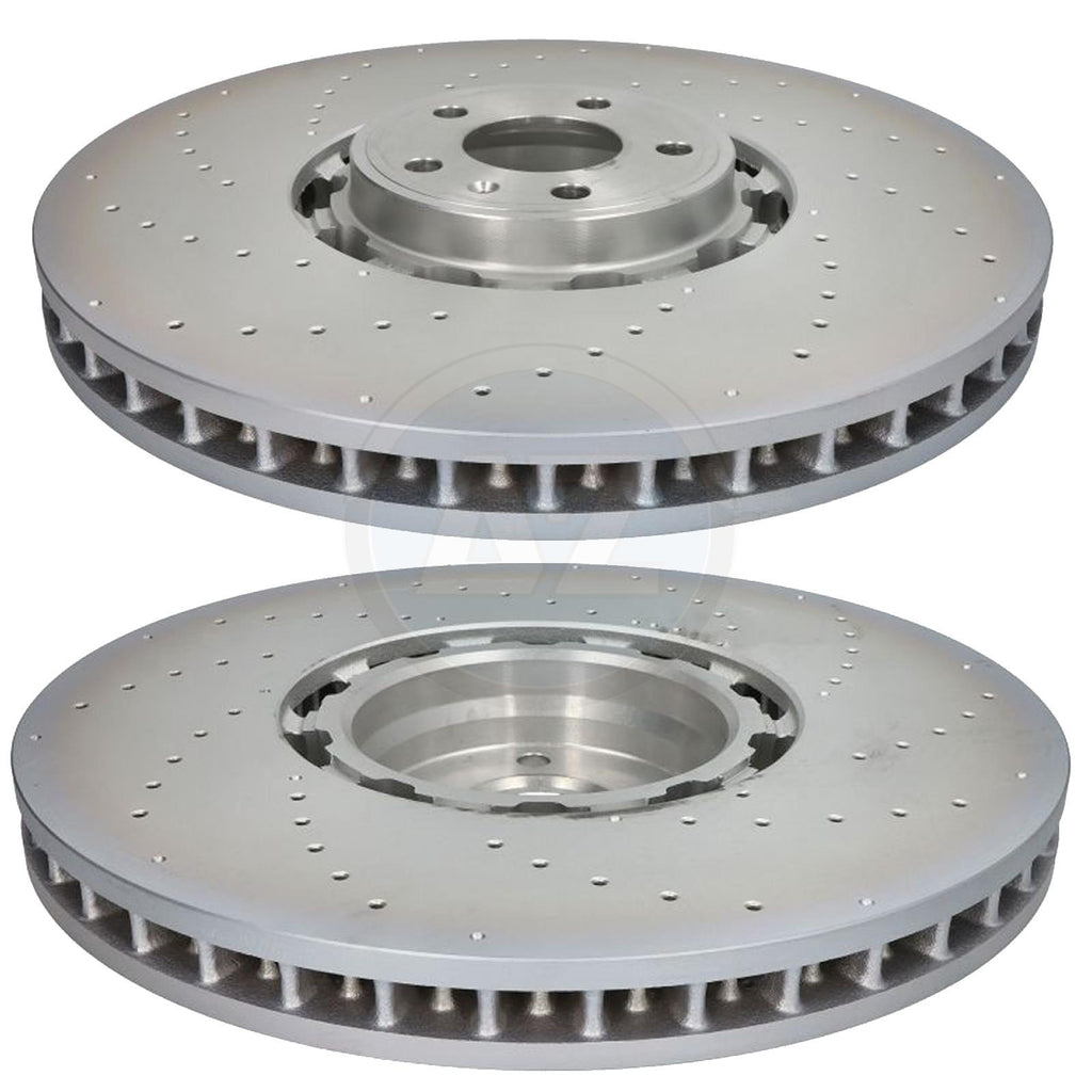 FOR AUDI RS6 RS7 RS Q8 RSQ8 FRONT BRAKE DISCS PAIR 420mm X 40mm 4K0615301Q/R/S