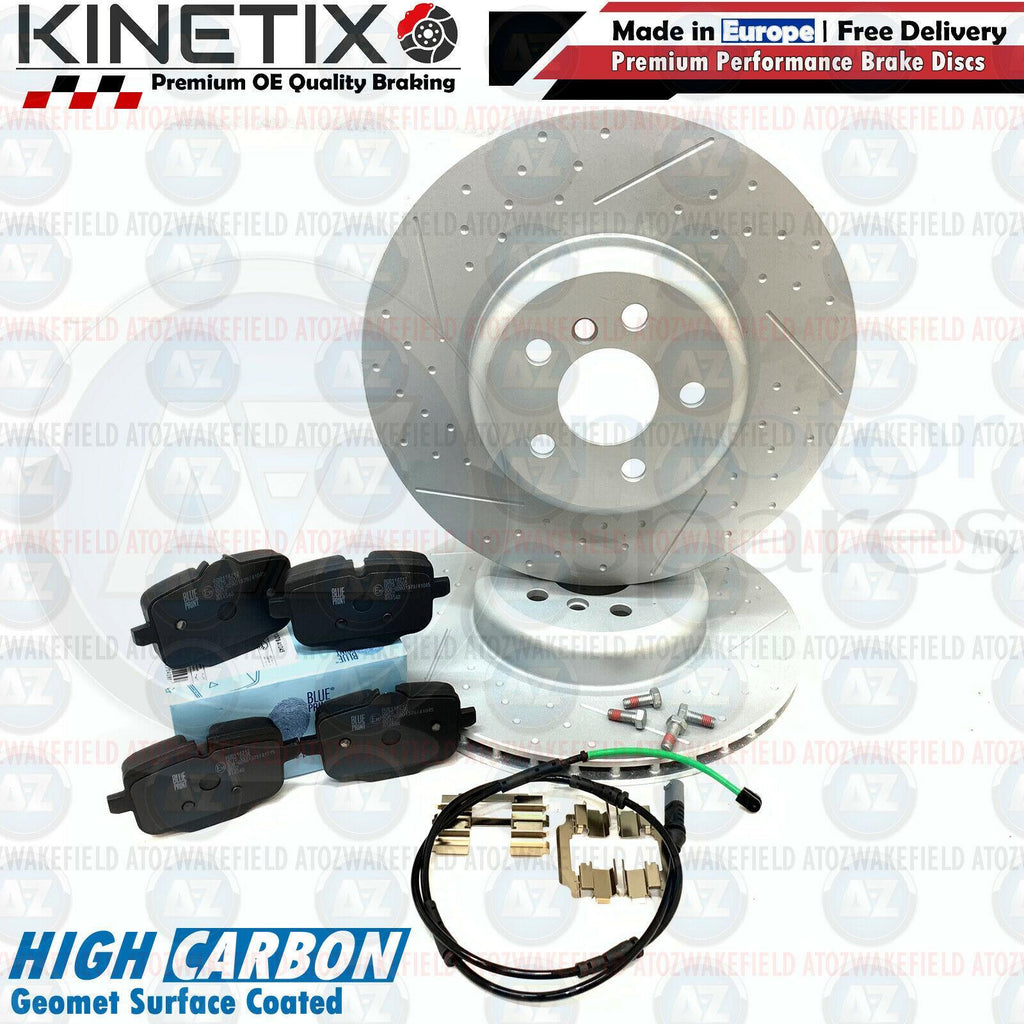 FOR BMW X3 G01 xDrive 20i M SPORT REAR BRAKE DISCS ADL PADS WEAR SENSOR 345mm